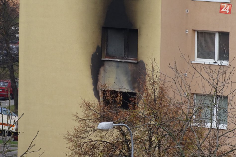 Požiar v Dúbravke november 2016