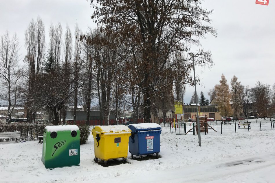 FOTO: Nádielka snehu v Mikuláši