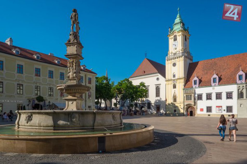 Spustenie bratislavských fontán