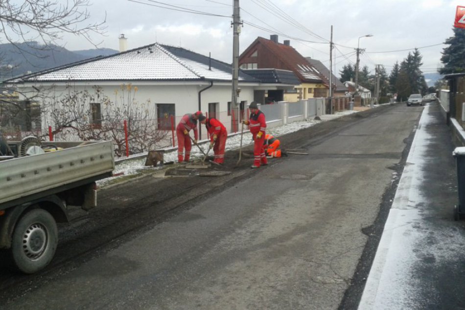 Rekonštrukcia Hliníkov: Opravy na Tajovského ulici