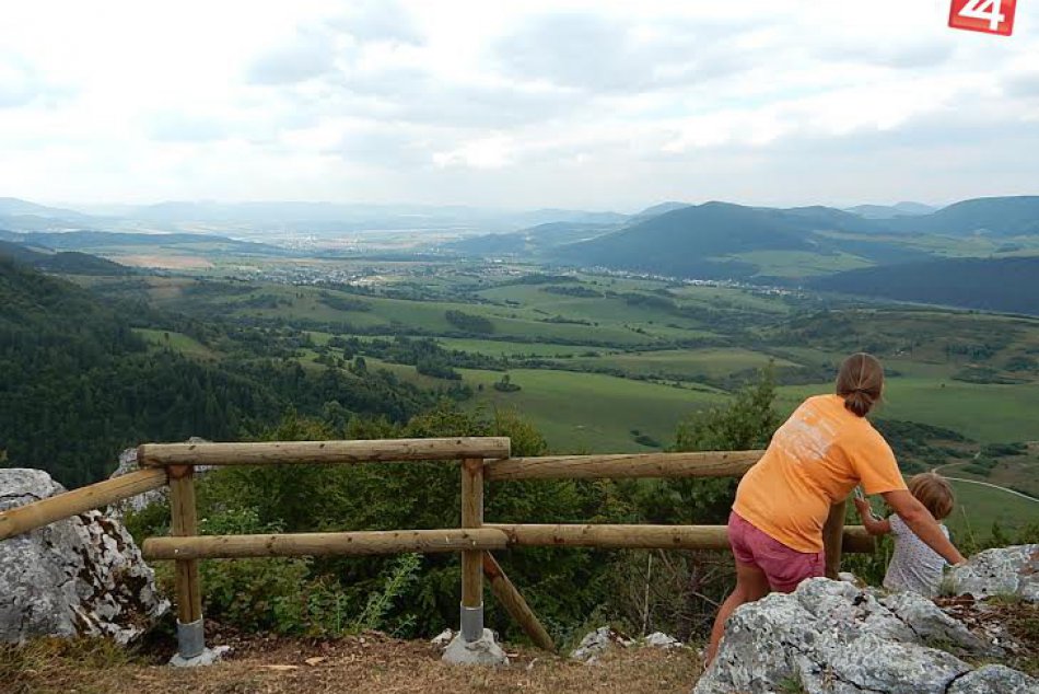 FOTO: Belské skaly s krásny výhľadom