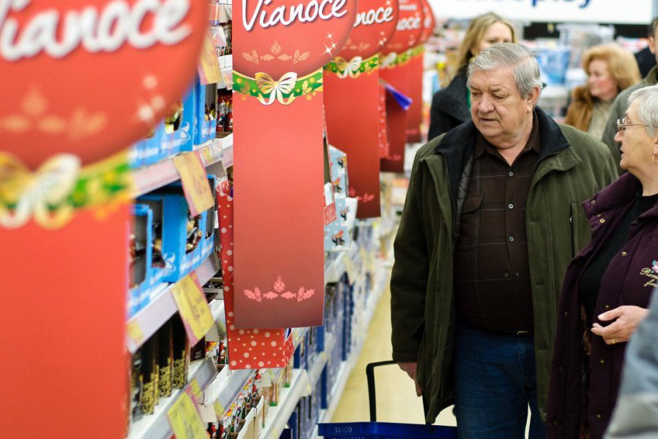 Nakupovanie počas sviatkov