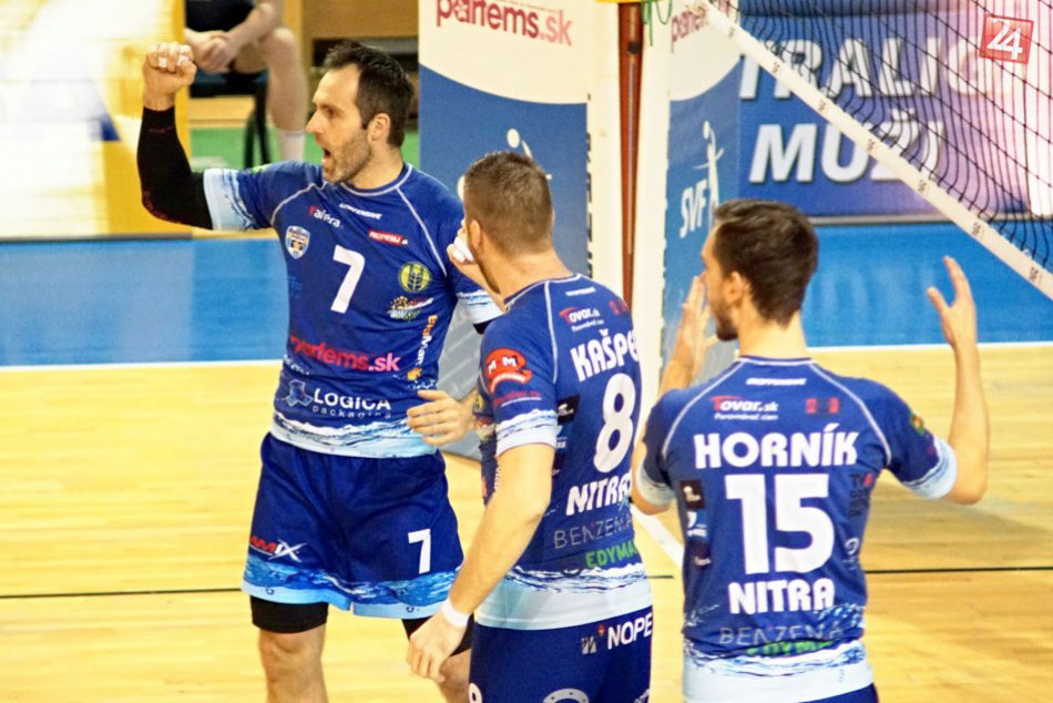 FOTO: Volejbalová Nitra doma porazila Komárno
