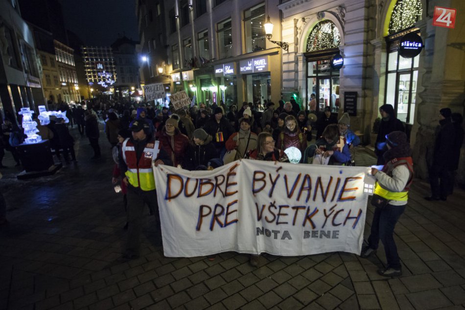 Lampiónový sprievod Nota Bene