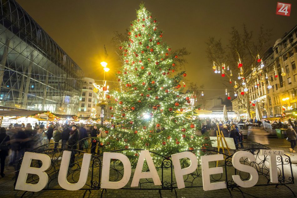 Vianočné trhy v Budapešti