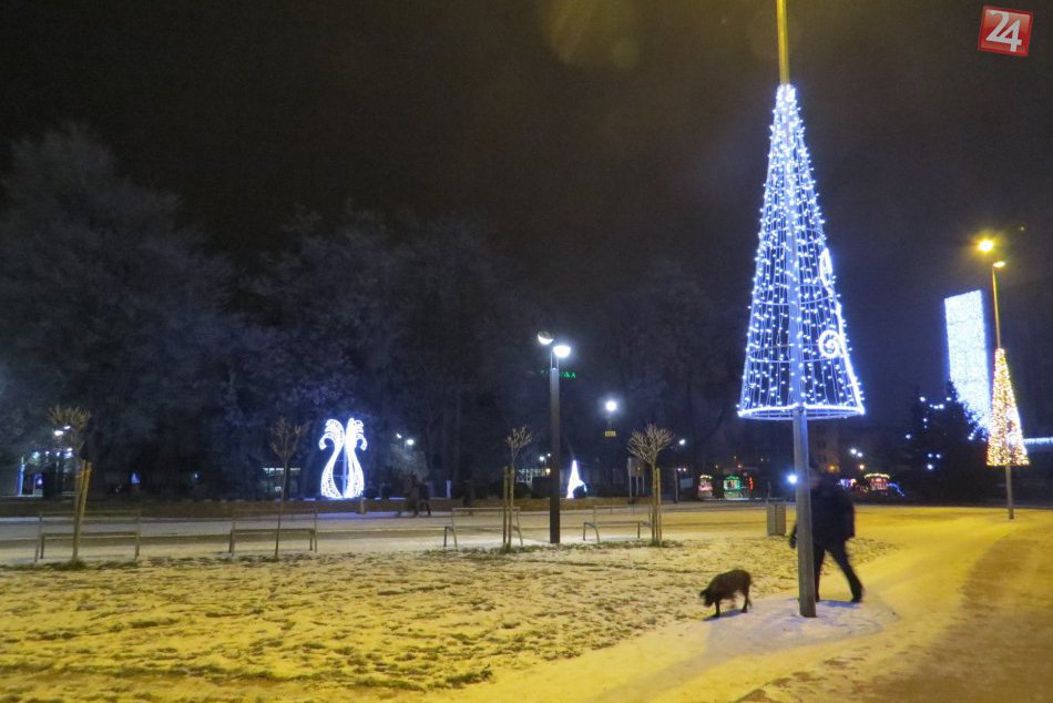 Vychutnajte si ju v obrazoch: Fotky vianočnej výzdoby v Michalovciach