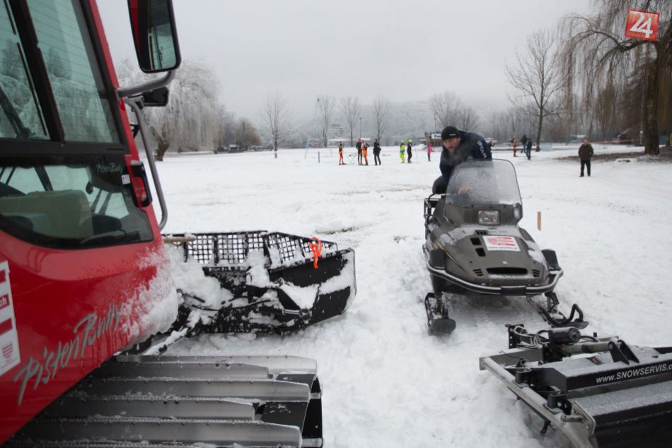 V OBRAZOCH: Nový areál zimných športov na bystrickom kúpalisku