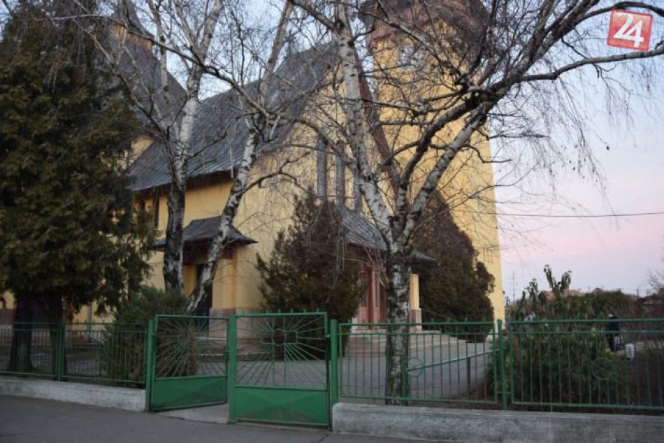 Krádež v kostole v Hurbanove