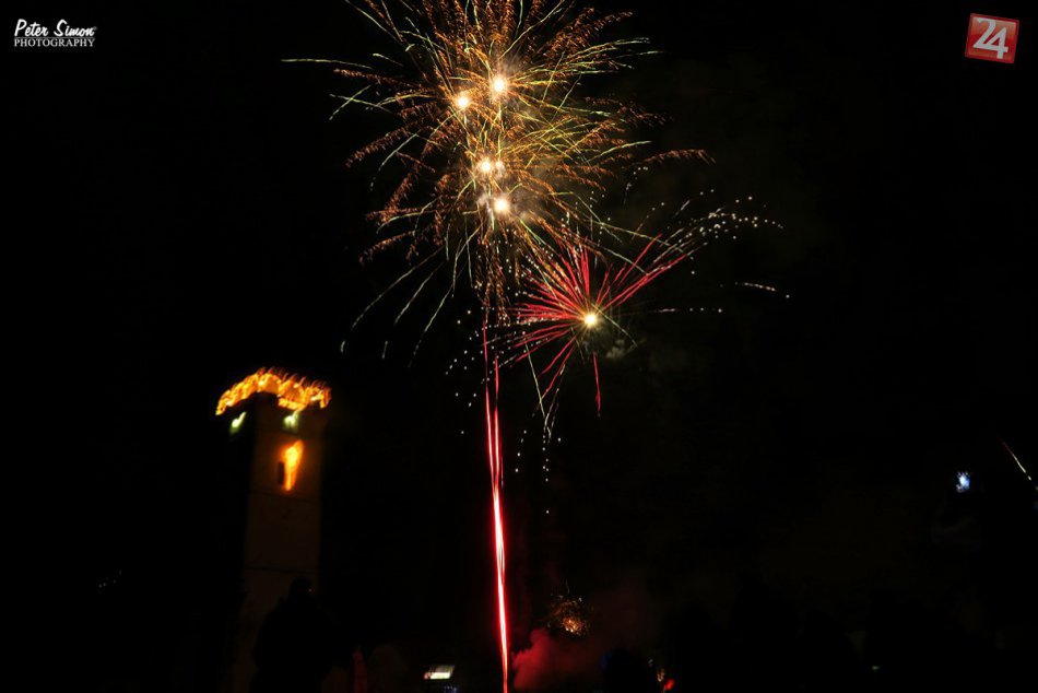 Obrazom: Takto sa v Rožňave oslavoval Nový rok 2017