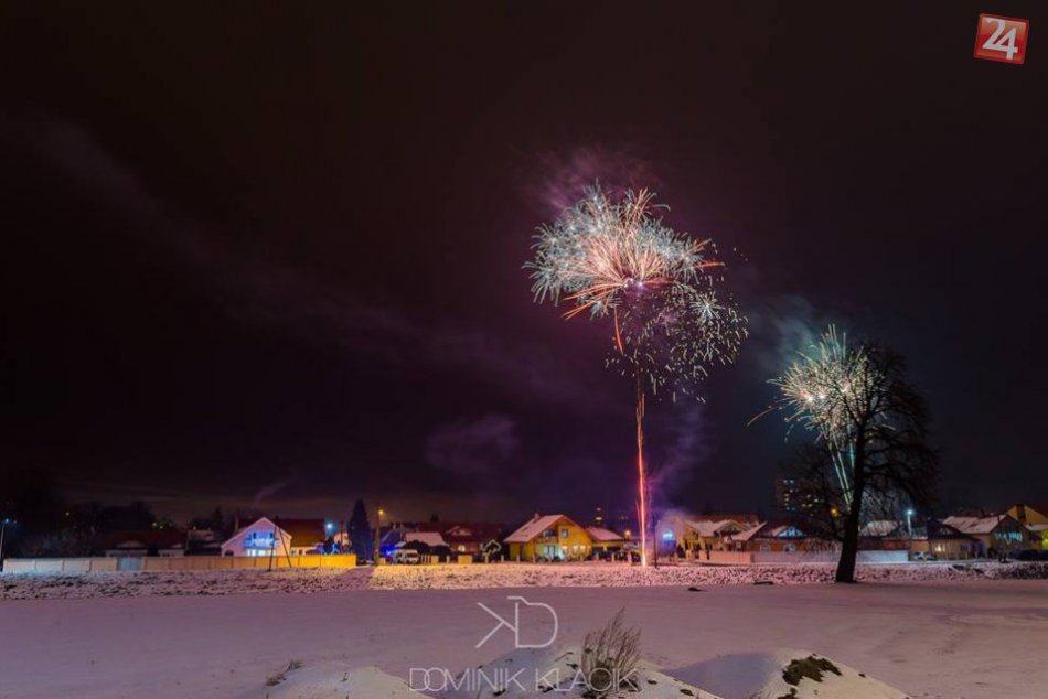 Spomienky na silvestrovský ohňostroj v Michalovciach