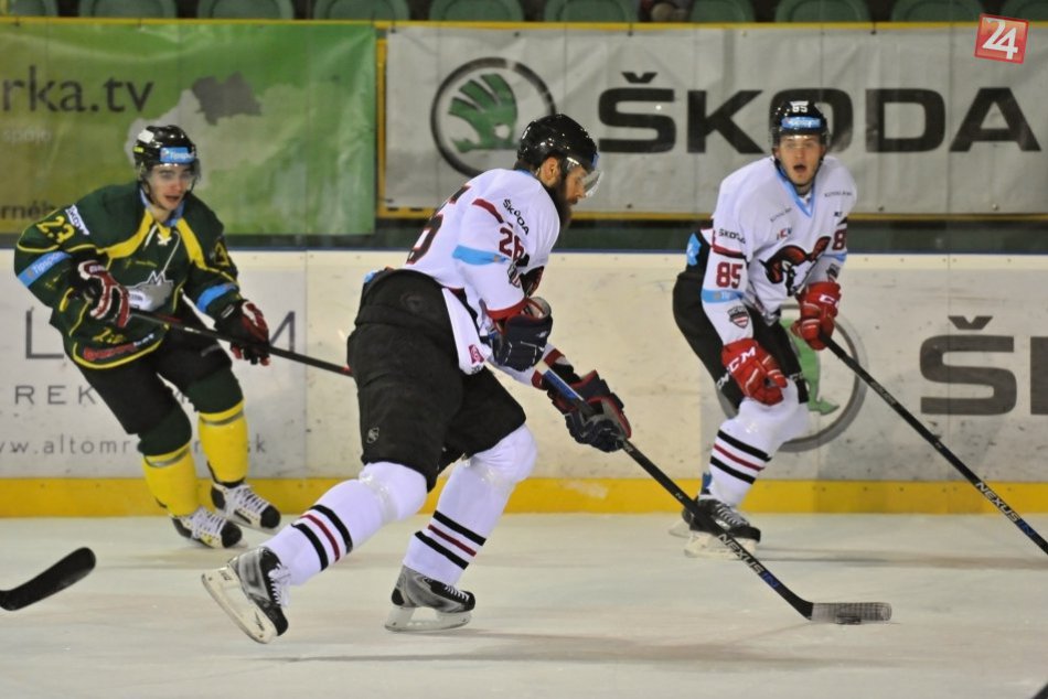 V OBRAZOCH: Bystrickí barani vs. žilinskí vlci