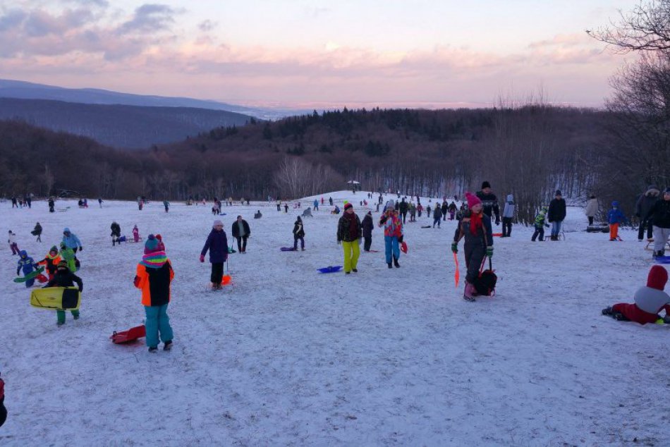 Mrazivý víkend - zima v Bratislave