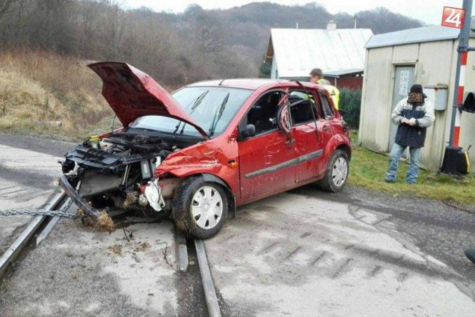 Nehody železničné priecestie 01/2017