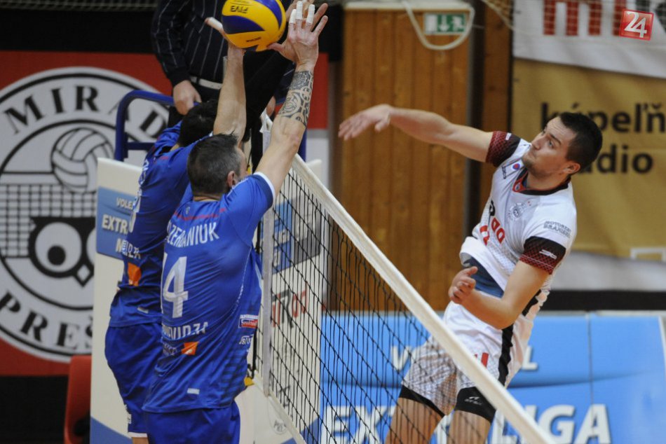 Volejbalisti Prešova: Súpera z Prievidze rozdielom triedy zdolali