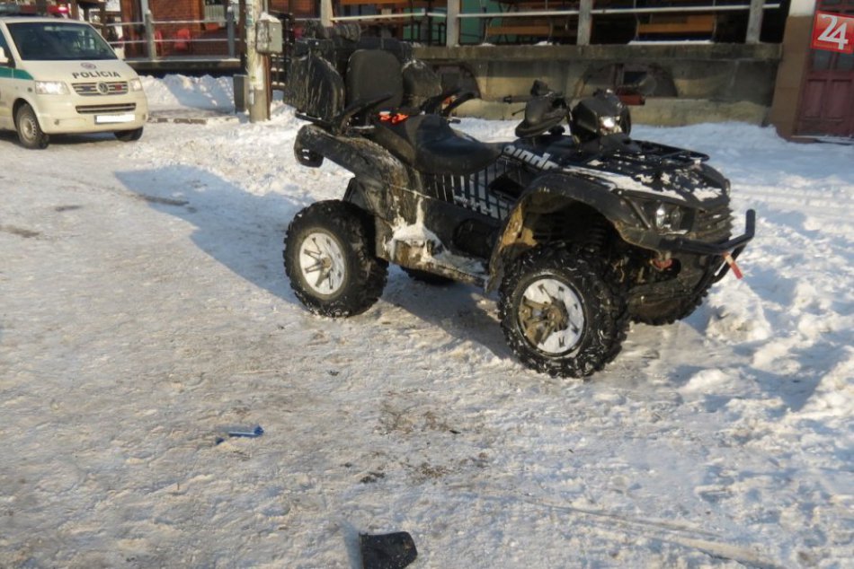 Dopravná nehoda neďaleko Považskej: Miro (36) nezvládol jazdu na štvorkolke