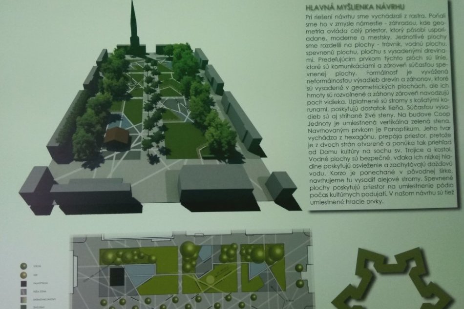Návrhy na revitalizáciu Hlavného námestia v Nových Zámkoch