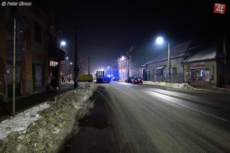 Obrazom: Miesto otrasnej havárie v Tornali