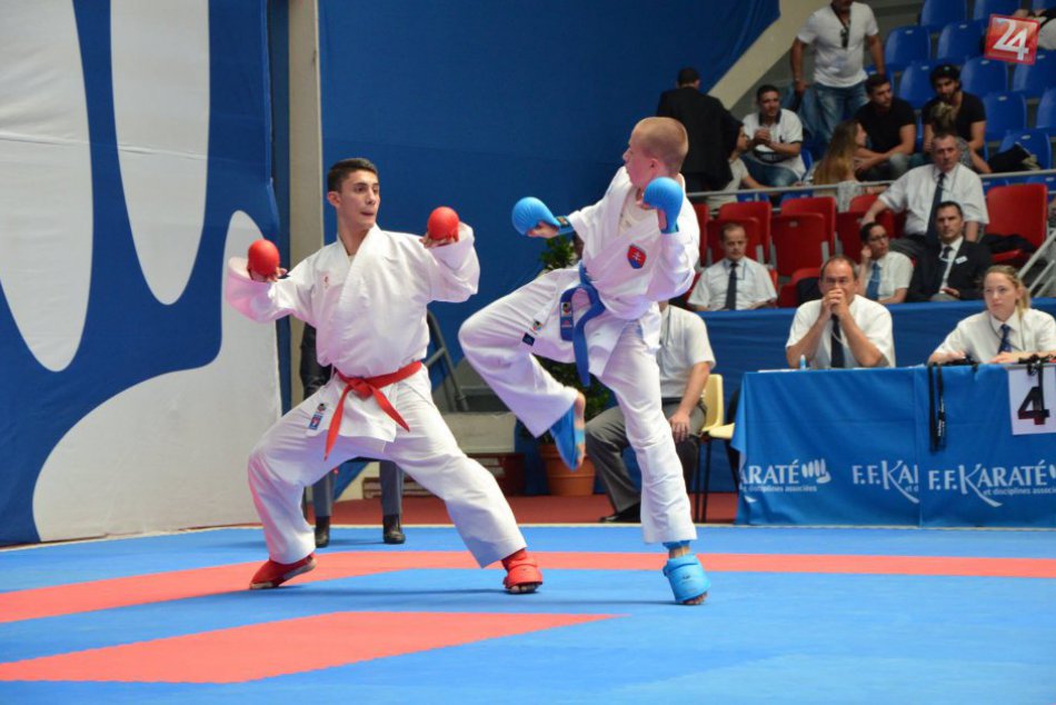 Karatista Dominik Imrich na fotkách