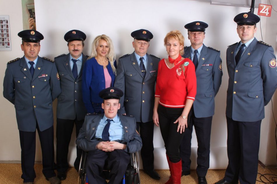 FOTO: Patrik študuje na škole v Prešove a... je najmladším hasičom v SR!