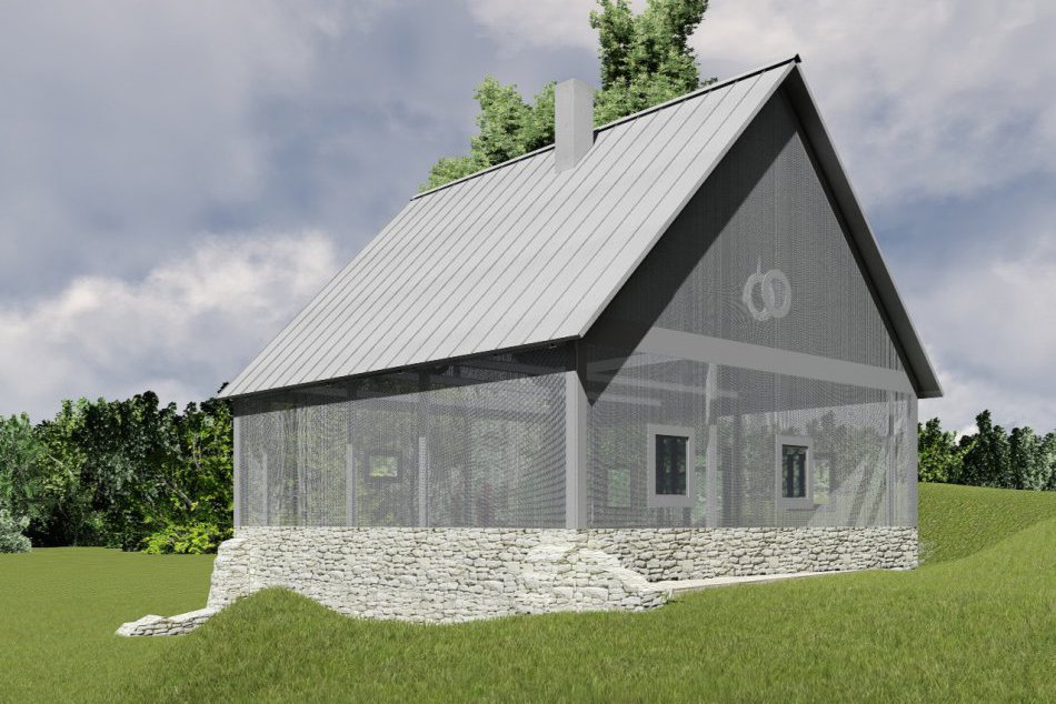 VIZUALIZÁCIE: Eremitku na Zoborskom kláštore chcú v roku 2017 zastrešiť