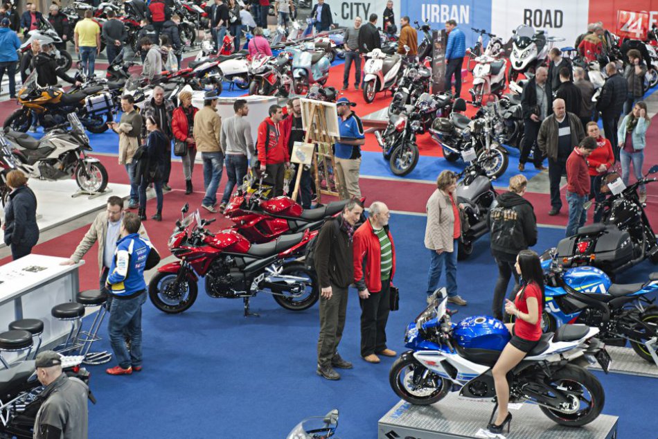 Výstava Motocykel a Boat Show