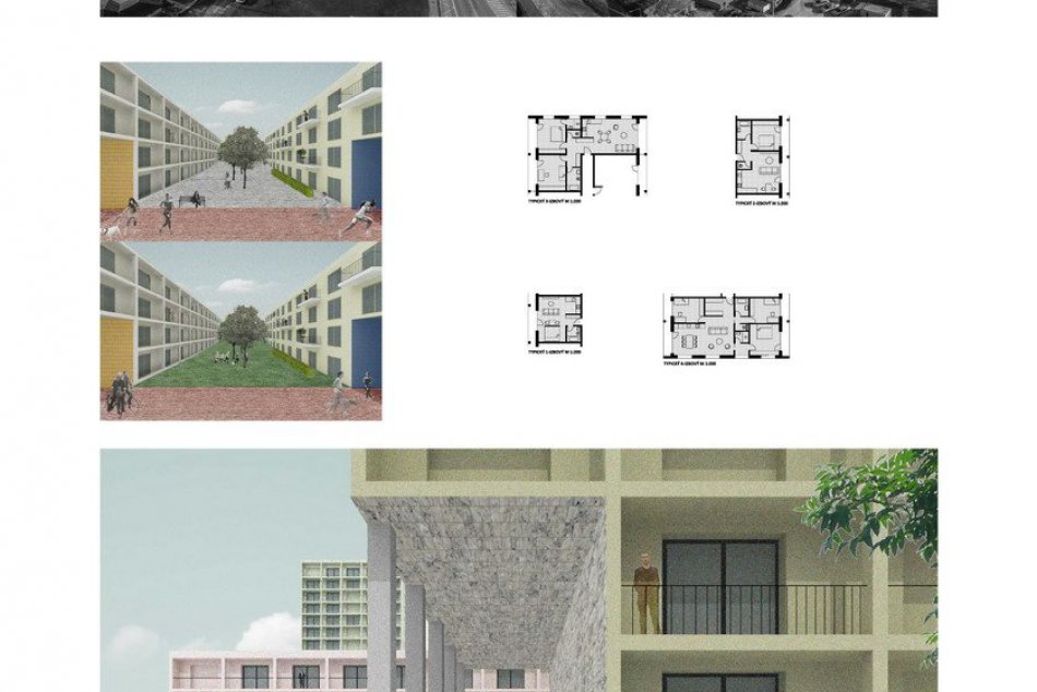 VIZUALIZÁCIA: Investor chce v Nitre postaviť 500 bytov, poznáme víťazný návrh