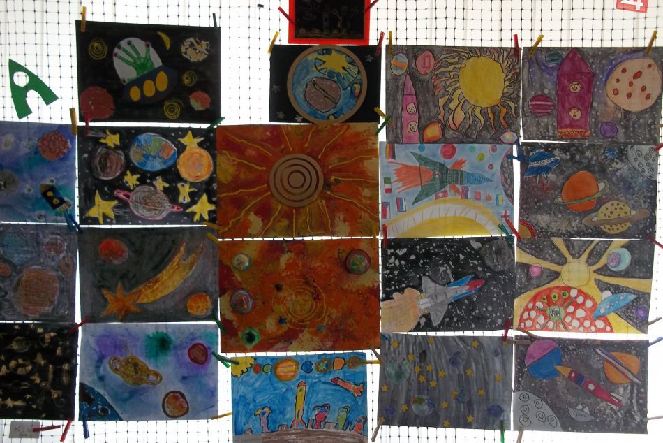 FOTOVesmír očami detí obrazom:Víťazi pôjdu do celoslovenského kola