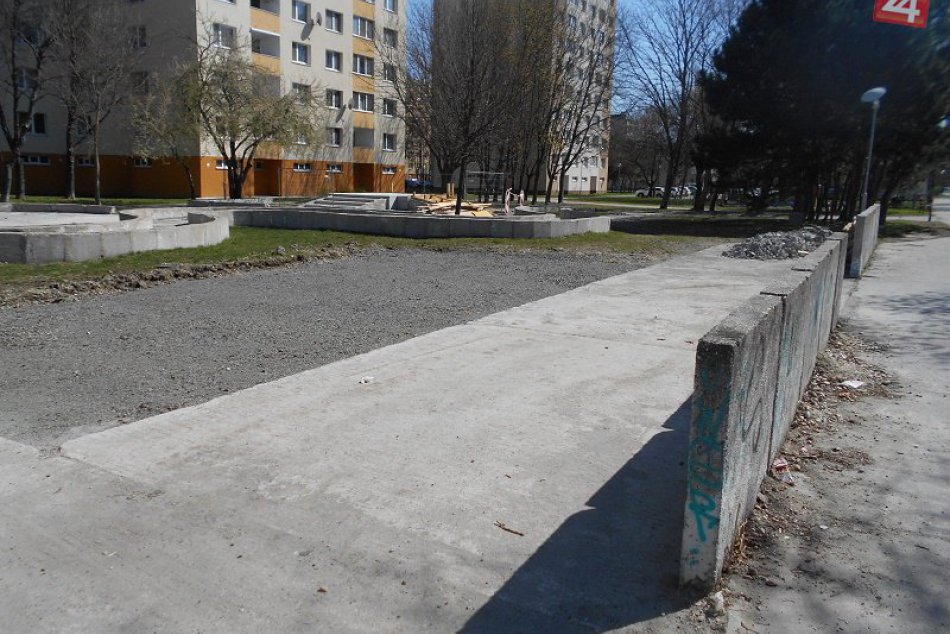 Pankúchova, oddychový priestor