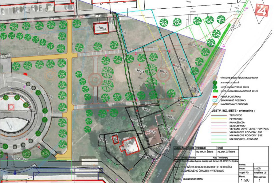 Centrálna mestská zóna v Považskej: Takto má vyzerať po druhej fáze revitalizáci