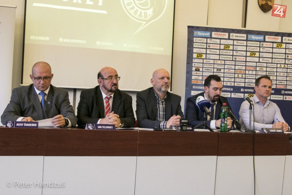Tlačová konferencia HK Poprad