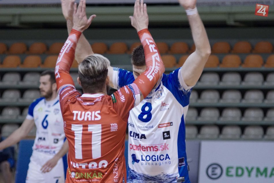 Nitriansky volejbalisti bez straty setu, finálová séria sa presúva do Prievidze