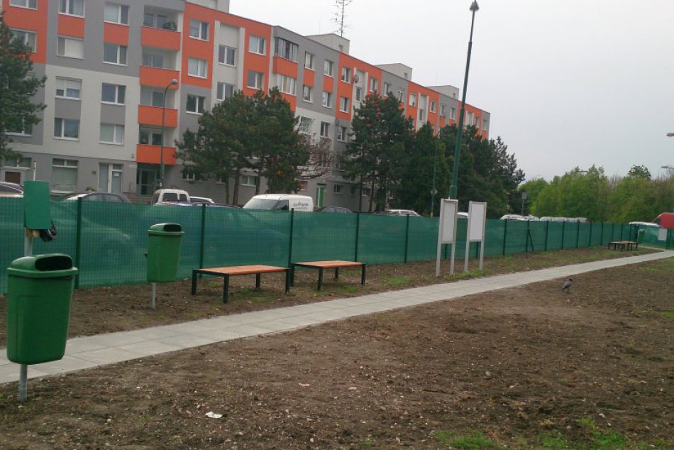 Výbeh pre psov na Vyšehradskej