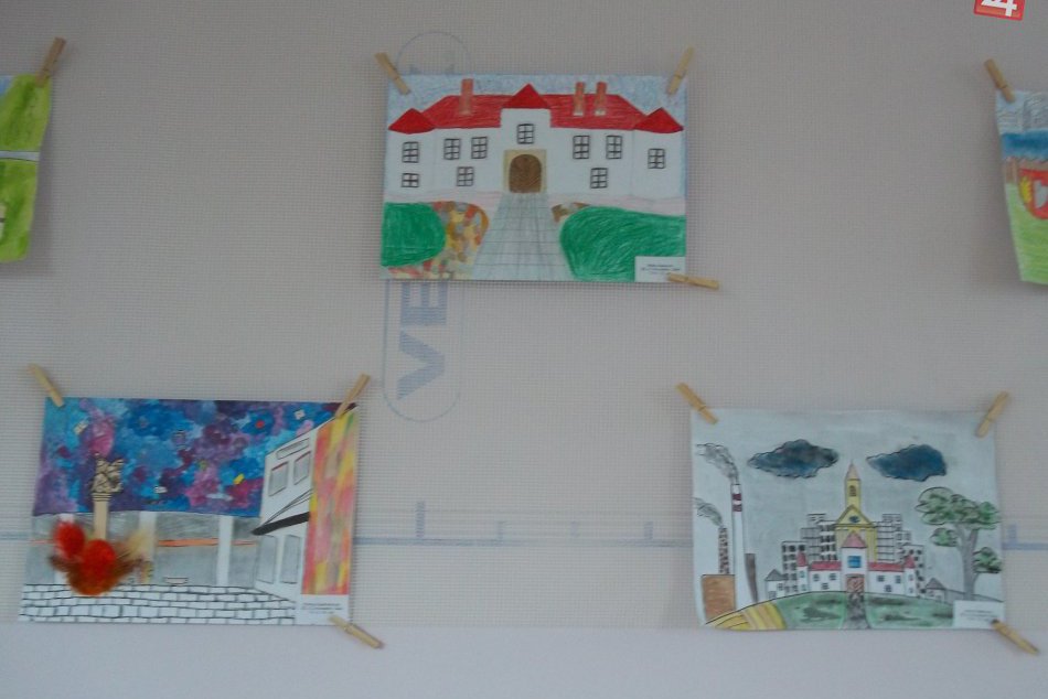 Ďalšia výtvarná súťaž v Šali : Večianska paleta z obrázkov detí