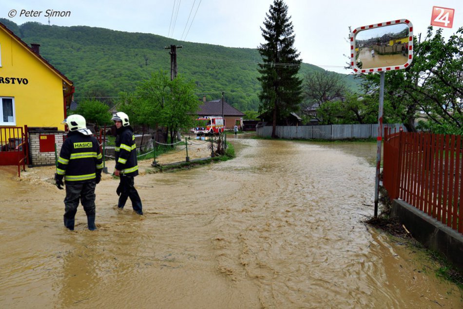Obrazom: Povodeň v Joviciach na fotkách