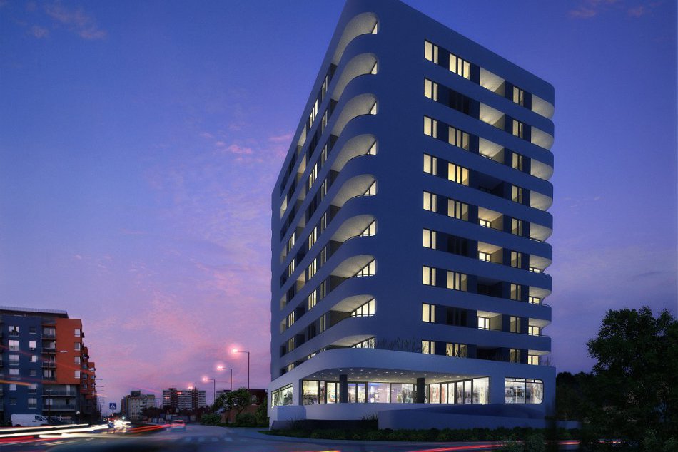 FOTO: V Podunajských Biskupiciach vyrastú luxusné byty s netradičnou architektúr