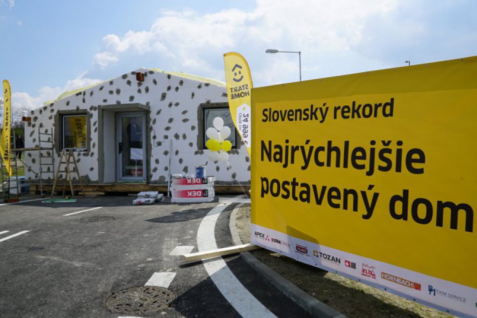 Dom postavený v rekordnom čase