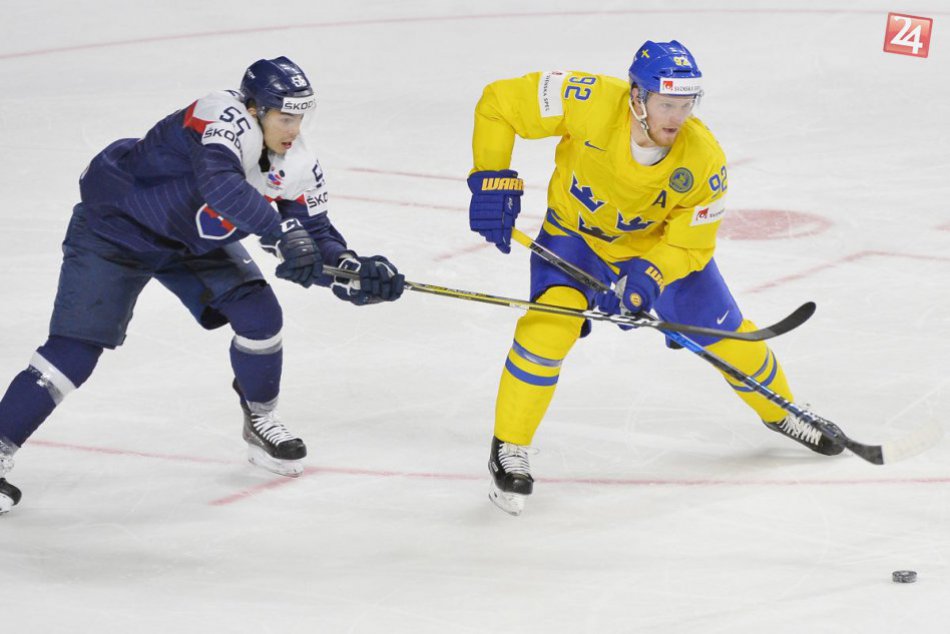 Slovensko sa rozlúčilo s majstrovstvami sveta: So Švédmi prehra o dva góly