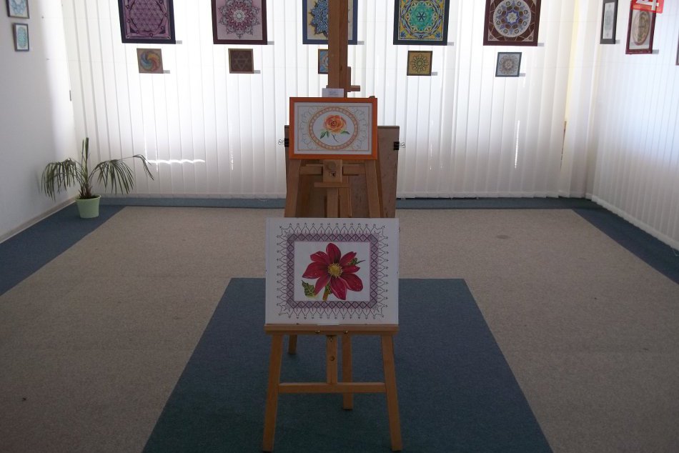 Vo Večierke vystavuje Gabriela Kodadová: Špecialitkou sú mandaly