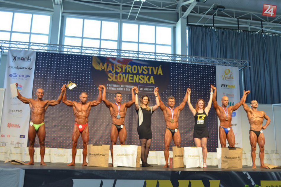 FOTO: Nitrania majú za sebou Majstrovstvá Slovenska v naturálnej kulturistike