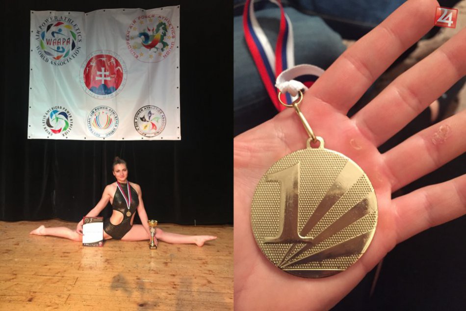 FOTO: Mladá Hlohovčanka Dominika vybojovala titul majsterky Slovenska