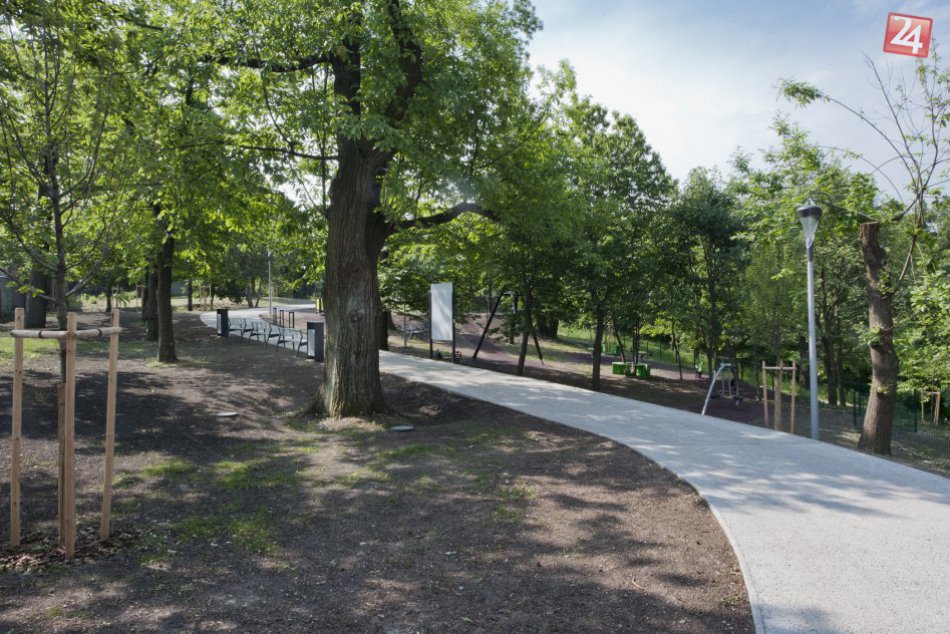 Zrevitalizovaný park Gaštanica na Kolibe