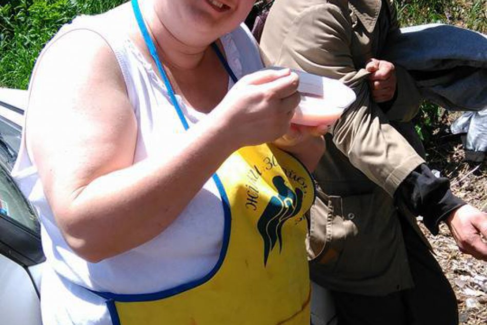 V OBRAZOCH: Zvolenčanka Lenka pomáha bezdomovcom