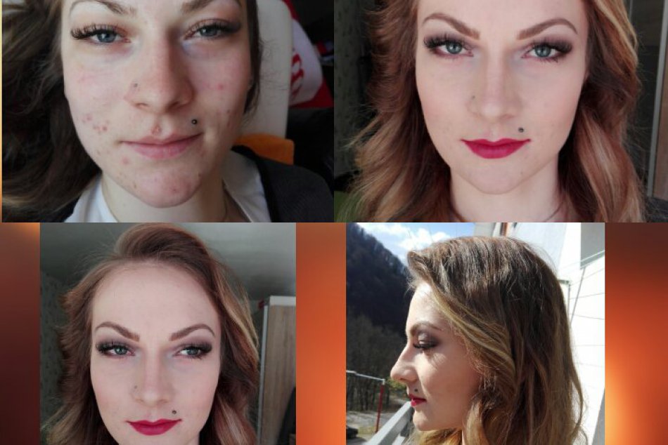 V OBRAZOCH: Mladá vizážistka z Brezna Leona a ukážka jej líčenia