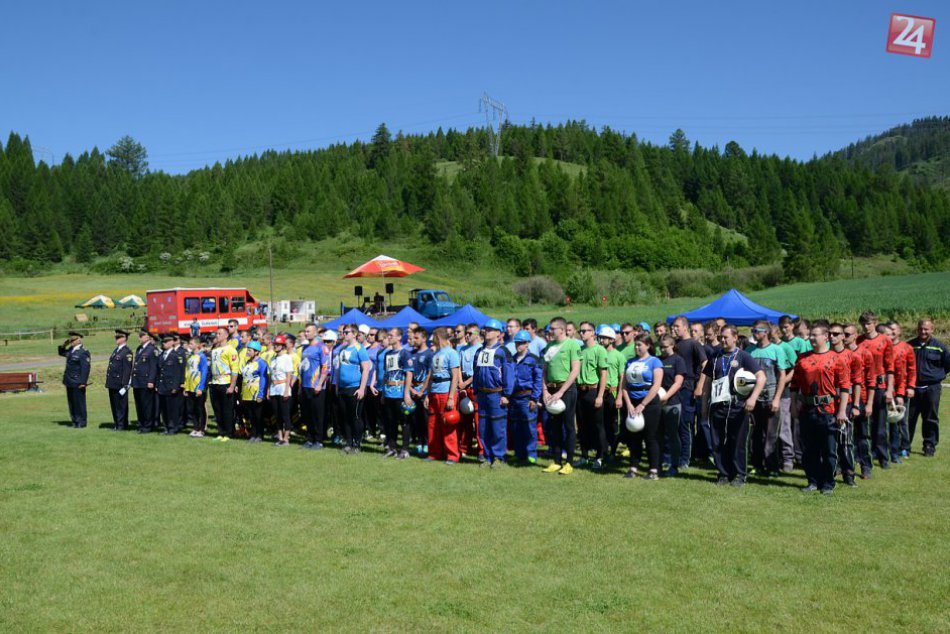 Preteky dobrovoľných hasičov Vikartovce 06/2017