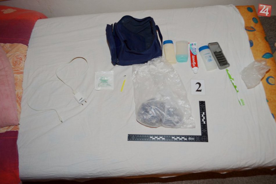 Záťah považskobystrických policajtov: Toto našli Španielovi Davidovi (41)