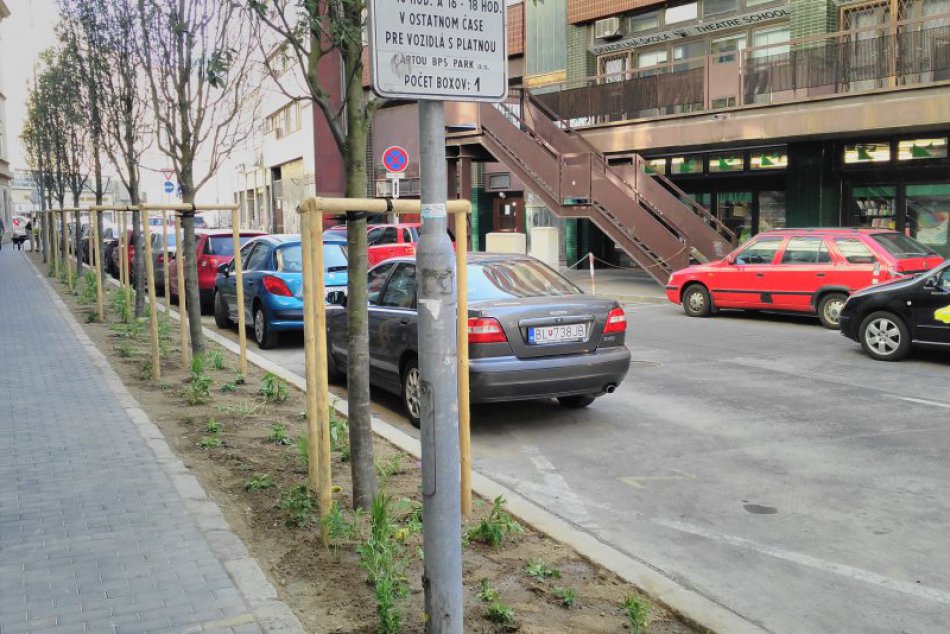 Vynovená Palackého ulica