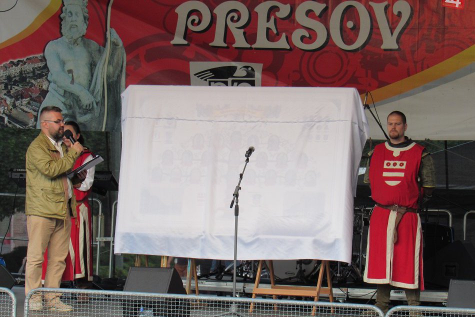 Pozrite si to v OBRAZOCH: V Prešove odhalili rodokmeň mesta