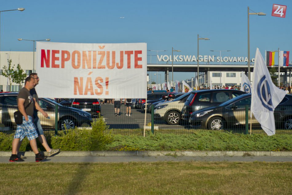 Štrajk vo Volkswagene