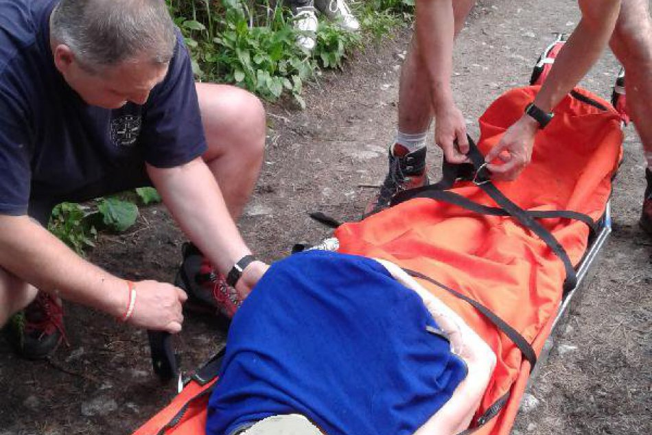 HZS zranené turistky 06/2017