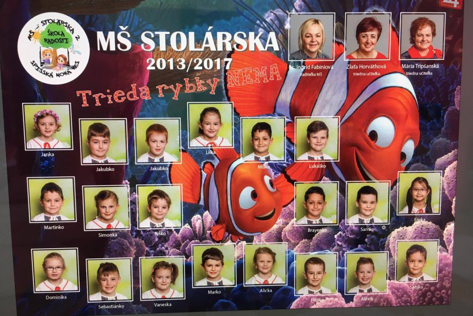 OBRAZOM: Výklady obchodov  spestrili tablá spišskonovoveských škôlkarov